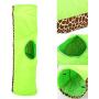 ocijf179 Cat Tunnel Funny Cats Dogs Collapsible Game Suspended Ball Tunnel Tube with Hole Pet Toy - Blue