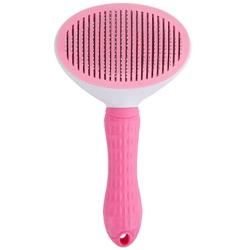 ArtTao Pet Grooming Brush Stainless Steel Grooming Dog Cat Comb Tool, Pet Comb Pet Grooming Massage Brush No More Nasty Shedding and Flying Hair