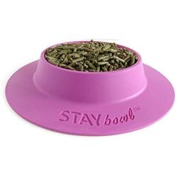 STAYbowl Tip-Proof Bowl for Guinea Pigs and Other Small Pets - Lilac (Purple) - Large 3/4 Cup Size New