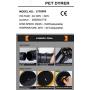 LOGOLESS Dog Grooming Dryer Cheap Pet Hair Dryer Blower 220V/110V 2800W EU/USA/UK/AU Plug (Different Buyer Country Will Have Suitable Voltage and Socket)