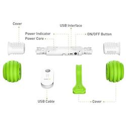PETGEEK Automatic Dog Bone Toy, Smart Interactive Pet Toys for boredoms, Electronic Dog Self Entertainment Toy, Safe & Durable Material