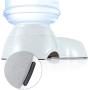 Flexzion Gravity Pet Water Dispenser Drinking Station for Dogs Cats (1 Gallon) Automatic Replenish Waterer for Small Medium Breed Dog Cat Animal, Feeding Watering Fountain Supplies Bottle Dish Bowl