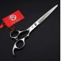 Purple Dragon 8.0 inch Dog Hair Cutting, Curved and Thinning Scissors Shear Pet Grooming Tool Kit