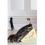 FATCAT Big Mamas Scratch n Play Ramp Reversible Cardboard Toy and Catnip Included