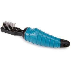 Master Grooming Tools Ergonomic DeMatting Tools — Reversible DeMatting Tools for Grooming Dogs - 9-Blade Style