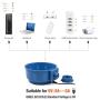 PETLESO Heated Pet Bowl, Heating Dog Water Bowl for Dogs, Cats, Rabbits, Chickens