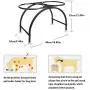 AISHN Elevated Dog Bowls Iron Stand Raised Pet Dog Feeder, 2 Removable Reusable Dog Bowls Stainless Steel Food and Water with Stand for Dogs AISHN Elevated Dog Bowls Iron Stand Raised Pet Dog Feeder, 2 Removable Reusable Dog Bowls Stainless Steel Food and Water with Stand for Dogs