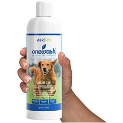 Natural Oatmeal Dog-Shampoo & Conditioner Wash | Veterinary Grade Formula Wash for Dogs Cats & Small Animals | Helps Hot Spots | Aloe for Allergies & Sensitive Skin | Relieve Dry, Itchy Skin