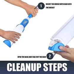Recaceik Pet Hair Remover Brush - Dog & Cat Hair Remover with Self-Cleaning Base - Double Sided Animal Hair Removal Tool