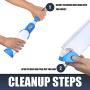 Recaceik Pet Hair Remover Brush - Dog & Cat Hair Remover with Self-Cleaning Base - Double Sided Animal Hair Removal Tool