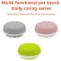 Multifunctional Pet Combs (2-PCS) | Soft and Hard Combs for Owners to Fondle and Comfort Pets, Gently Clean Pets Body