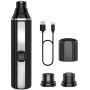 OKMEE Upgraded High Power Dog Nail Grinder, The Lowest Noise Pet Nail Trimmer with 2-Speed and Extra 2 Grinding Heads for Large, Medium, Small Dogs and Cats