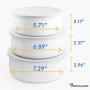 Personalized Dog Bowls for Food or Water (Small - 20oz | Medium - 30oz | Large - 40oz) - Design with Your Pets Photo and Name - Custom Stainless Steel Enamel Dog Bowl with Lid
