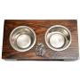 Poodle, a Dogs Bowl with a Relief from ArtDog
