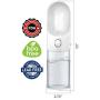 Pet Water Bottle, Leak-Proof Dog Water Dispenser with Drinking Feeder for Pets - Outdoor Walking, Hiking, Traveling - Portable and Convenient, Food-Grade, BPA-Free -Multi-Color Options CLEAR 14oz