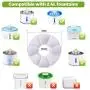YUESUO Cat Fountain Filter Replacement, Water Filter for Cat Fountain, Cat Water Fountain Filter Replacement, Cat Water Fountain Filters for Help Cats and Dogs Stay Healthy (6 pcs)