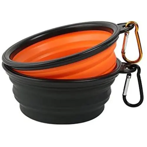 Vivifying Collapsible Dog Bowls, BPA Free Foldable Travel Dog Bowl for Feed and Water Vivifying Collapsible Dog Bowls, BPA Free Foldable Travel Dog Bowl for Feed and Water