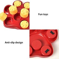 Dog Puzzle Toys, Durable Dog Chew Toy for Aggressive Chewers, with Pet Toys Slow Food Bowl Pet Toys, That Will, Improve Your Dogs IQ, with Playing Interaction Training