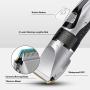 Comsmart Dog Clippers, Upgraded Dog Grooming Clippers Dog Hair Trimmer Cordless Low Noise Rechargeable Electric Quiet Pet Hair Clippers Set for Cats, Dogs, Other Pets