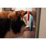 Comtim Lick Mat for Dogs, Slow Treater Dog Lick Mat Peanut Butter Lick Pad for Bathing Grooming and Training