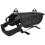 Tactical Dog Harness with Pulling Handle, Military Standard Pet Harnesses, Adjustable MOLLE Nylon Dogs Harness for Outdoor Training Hunting Camping