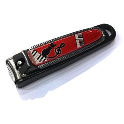 NAKANO Japanese Imported Nail Clipper With Nail Catcher | Cat on Piano | Small Compact Size
