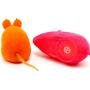 Mikey Store 3 pcs Fun Toy Little Mouse Realistic Sound Toys for Cats for Pet Cat
