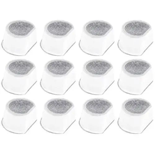 PET STANDARD Filters for PetSafe Drinkwell Avalon, Pagoda, Sedona & Seascape Fountains, 12-Pack - New Version