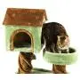 YoSpot Muti-Level Cat Tree House for Small Cat and Kitty 39.1 inch, with Scratching Pad, Plush Kitten Condos YoSpot Muti-Level Cat Tree House for Small Cat and Kitty 39.1 inch, with Scratching Pad, Plush Kitten Condos