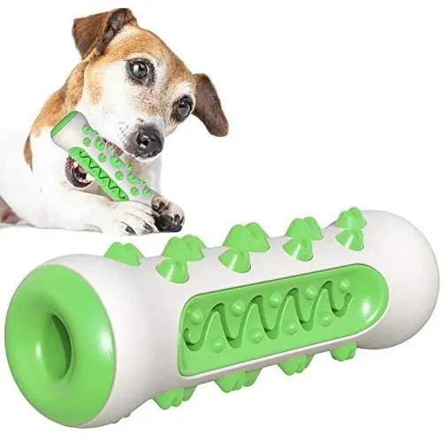 ALAIX Dog Chew Toys Dog Toothbrush Chew Toy for Teeth Cleaning Tough Dog Toothbrush Brushing Stick Bone Extremely Durable Oral Dental Care for 25-70 LBS Dogs ALAIX Dog Chew Toys Dog Toothbrush Chew Toy for Teeth Cleaning Tough Dog Toothbrush Brushing Stick Bone Extremely Durable Oral Dental Care for 25-70 LBS Dogs