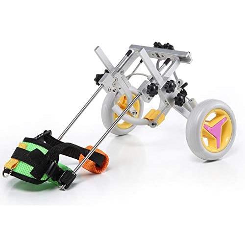 Grehod Disabled Dog Hind Limb Wheelchair, Disabled Dog Hind Leg Assistance, Dog Hind Leg Walking Assist Vehicle, Adjustable Pet Walking Aid, Help Disabled Dog Walking