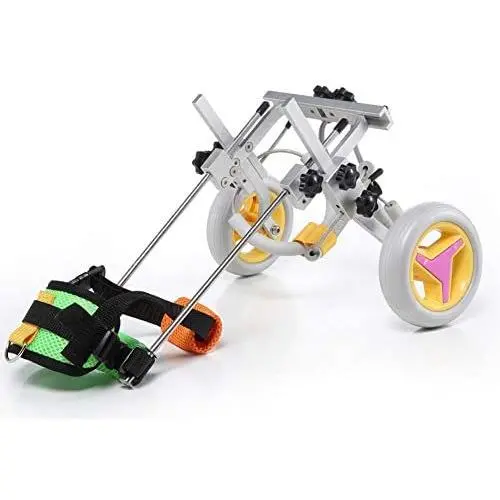 Grehod Disabled Dog Hind Limb Wheelchair, Disabled Dog Hind Leg Assistance, Dog Hind Leg Walking Assist Vehicle, Adjustable Pet Walking Aid, Help Disabled Dog Walking Grehod Disabled Dog Hind Limb Wheelchair, Disabled Dog Hind Leg Assistance, Dog Hind Leg Walking Assist Vehicle, Adjustable Pet Walking Aid, Help Disabled Dog Walking
