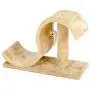 YUXO Cat Climbing Frame Scratching Board Comfortable Cat Activity Centre with Fun Toy Four Seasons Universal Cat Trees (Color : Wood) YUXO Cat Climbing Frame Scratching Board Comfortable Cat Activity Centre with Fun Toy Four Seasons Universal Cat Trees (Color : Wood)