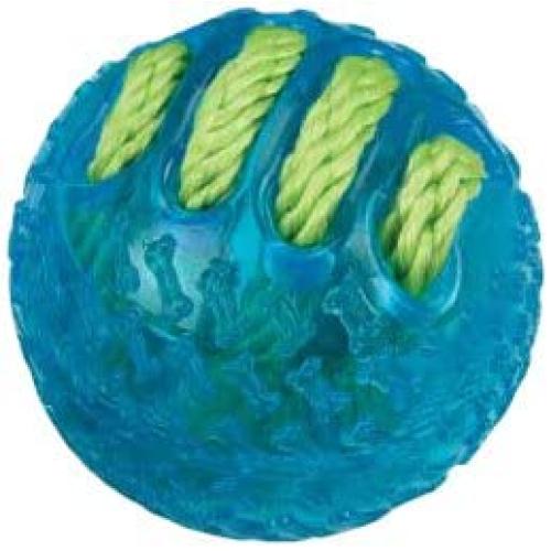 Grriggles Fundamentals Ball Pet Toy, Bluebird