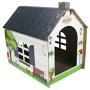 ASPCA Cat House & Scratcher w/ Bonus Catnip Included