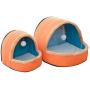 Chenyouwen Pet Beds Great Pet Dog Cat Warm Soft Bed Pet Cushion Dog Kennel Cat Castle Foldable Puppy House with Toy Ball, Size:L(Camel Color) (Color : Green)