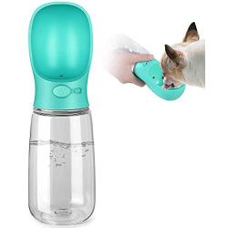 pedy Dog Water Bottle, Pet Travel Water Bottle with ABS Food Grade Small Dog Travel Outdoor Water Drinking Bottle