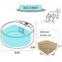 PETLESO Heated Dog Water Bowl - Outdoor Dog Water Bowl for Small to Large Dogs