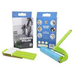 Leo Cleaning Roller with extendable Handle (with 25 Sheets) Pets Hair Remover & Household Cleaning Great for Dog and Cat Hair Cleaning and Removal