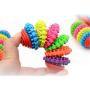 Ychaoya 5 PCS Colorful Swivel TPR Pet Toys, Random Color Delivery