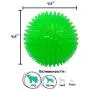 Gnawsome 4.5” Spiky Squeak & Light Ball Dog Toy - Extra Large, Cleans teeth and Promotes Dental and Gum Health for Your Pet, Colors will vary Gnawsome 4.5” Spiky Squeak & Light Ball Dog Toy - Extra Large, Cleans teeth and Promotes Dental and Gum Health for Your Pet, Colors will vary
