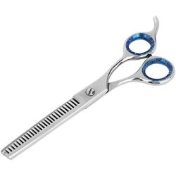 Laazar Pro Shear Thinning Pet Grooming Shear - 6.5 22 Teeth Scissors for Dogs Cats and Pets