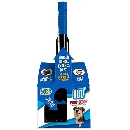 OUT! One Handed Dog Poop Scoop