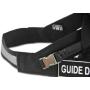 Dean and Tyler Guide Light Nickel Hardware Nylon Dog Harness, Black/Reflective, Medium - Fits Girth: 29-Inch to 39-Inch, Chest Size: 22-Inch Max