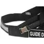 Dean and Tyler Guide Light Nickel Hardware Nylon Dog Harness, Black/Reflective, Medium - Fits Girth: 29-Inch to 39-Inch, Chest Size: 22-Inch Max Dean and Tyler Guide Light Nickel Hardware Nylon Dog Harness, Black/Reflective, Medium - Fits Girth: 29-Inch to 39-Inch, Chest Size: 22-Inch Max