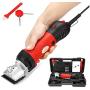 Professional Horse Clipper high Power Heavy Duty pet Trimmer Set, Extremely Powerful Grooming Clippers for Body Clipping and Dense Coats
