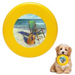 Pet Frisbee Flying Disc Dog Toy - Multifunction Martin Goes to The Beach Andrew King