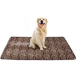 Waterproof Pet Blankets - Soft Plush Throw Protects Couch, Chairs, Car, or Bed from Spills, Stains, or Pet Fur-Machine Washable (Cheetah) (Cheetah)