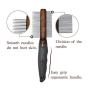 Dog Combs for Grooming, Double-Sided Deshedding Comb for Cats & Dogs, Pet Dematting Comb for Removing Matted Fur, Knots & Tangles, Lotus Wood
