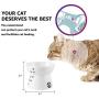 skullant Cat Ceramic Raised Food Bowls,Slanted Elevated Porcelain Feeder,Backflow Prevention,Dishwasher and Microwave Safe…